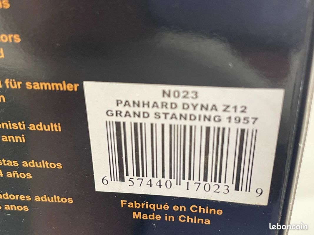 Panhard Dyna Z12 Grand Standing 1:43 Vitesse | Sběratelské modely aut a