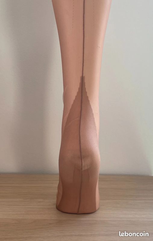 BAS NYLON COUTURE mimi 3 coloris 4 tailles. Fully Fashioned Stockings. EUR 22,99 - FR