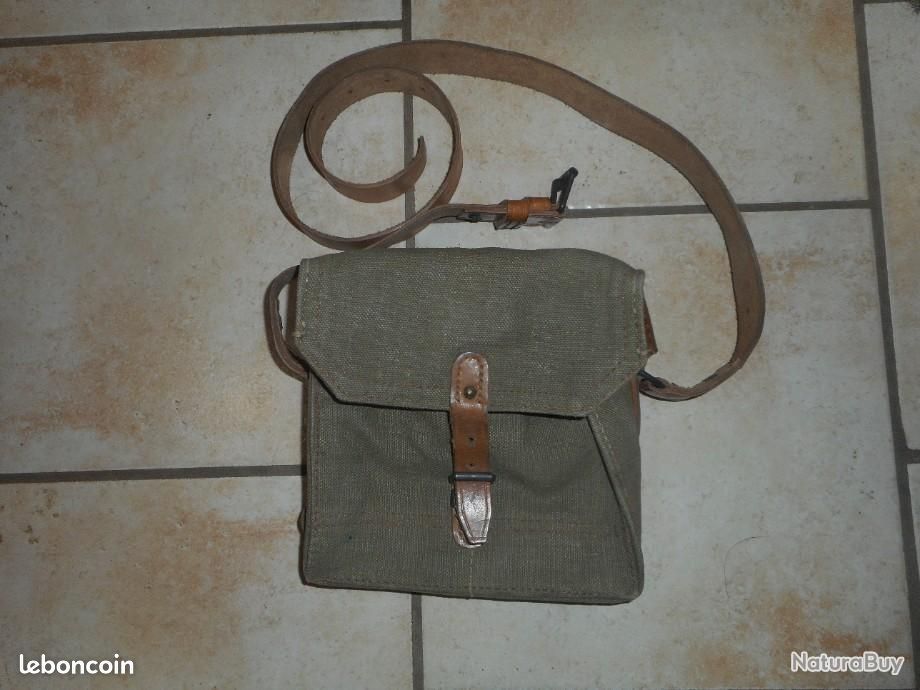 Militaria porte chargeur FM 24 29 1er type après guerre daté 1952 (image 1)
