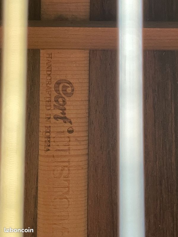 Guitare Folk Acoustique Cort Custom Jumbo (type Martin) - Palissandre Massif (image 3)