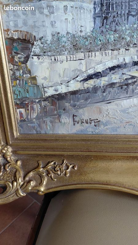 Tableau "Notre Dame de Paris" de Caroline Burnett (image 2)
