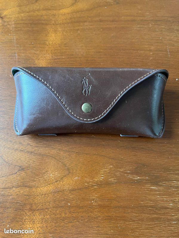 Étui lunette cuir Polo Ralph Lauren Accessoires Bagagerie