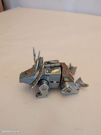 Transformers Hasbro 1984 – SLUG (Dinosaure) Génération 1, Dinobots, Tricératops