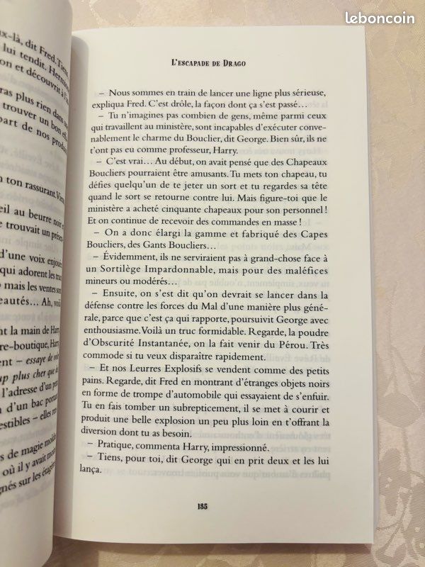 Harry Potter et le Prince de sang mêlé de J.K. Rowling aux éditions Gallimard. Volume 6 (image 5)