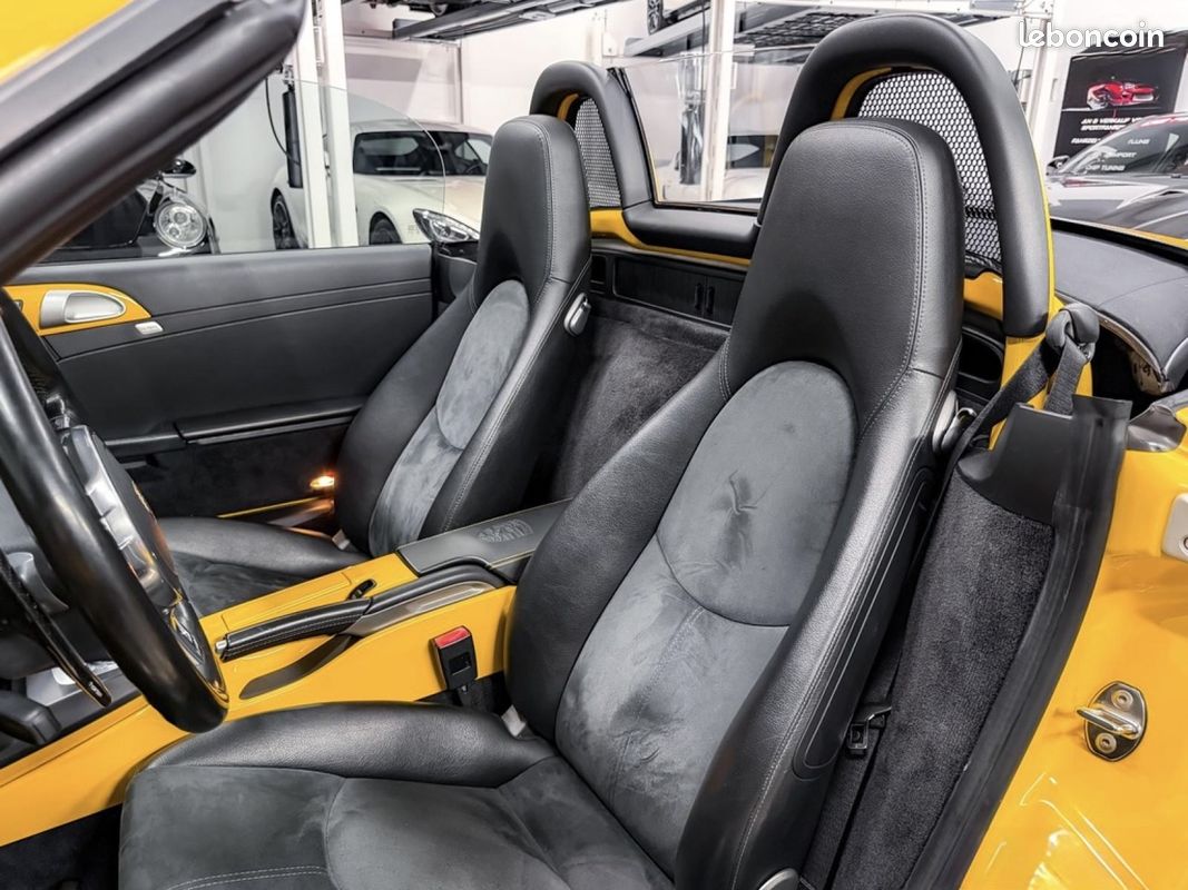 Porsche Boxster 987 2.9 PDK 255 ch Sport Chrono + Yellow speed + Sportdesign (image 16)