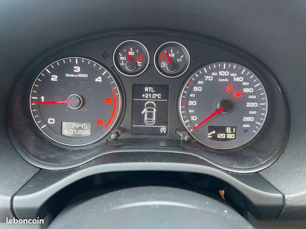 AUDI A3 CABRIOLET 2.0 TDI 140 CH S-LINe (image 30)