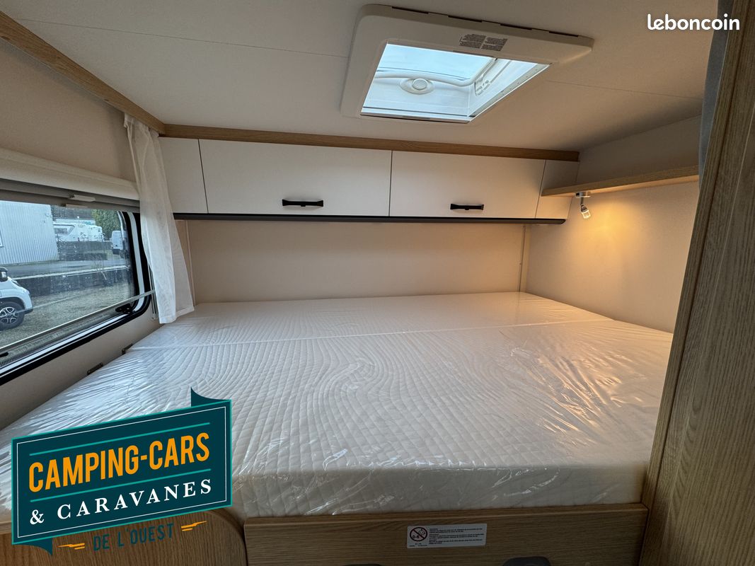 [DISPONIBLE DE SUITE] Neuf - Camping-car profilé compact Sunlight V60 Adventure - 5m96 de long - Boite automatique - Citroën 140ch - Jusqu'à 3 couchages (image 8)
