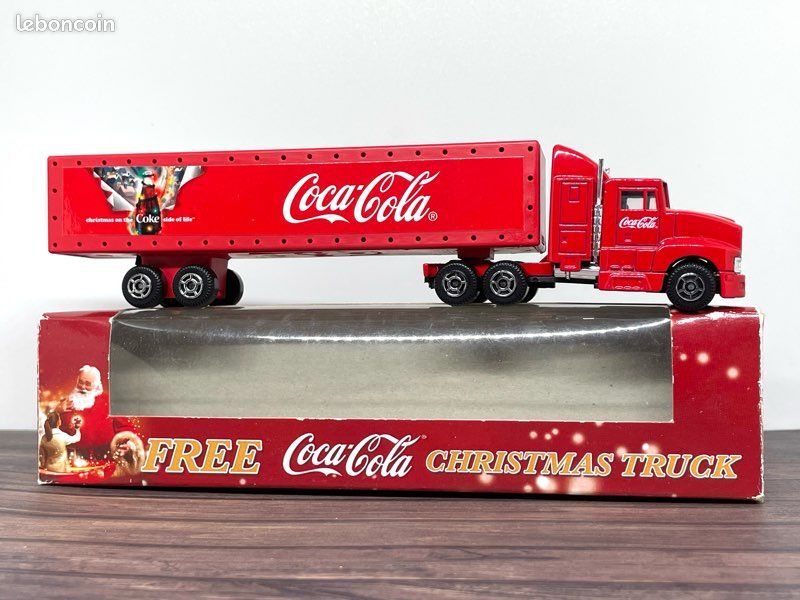 Camion de Noël Coca Cola gréé modèle 3D $179 - .max