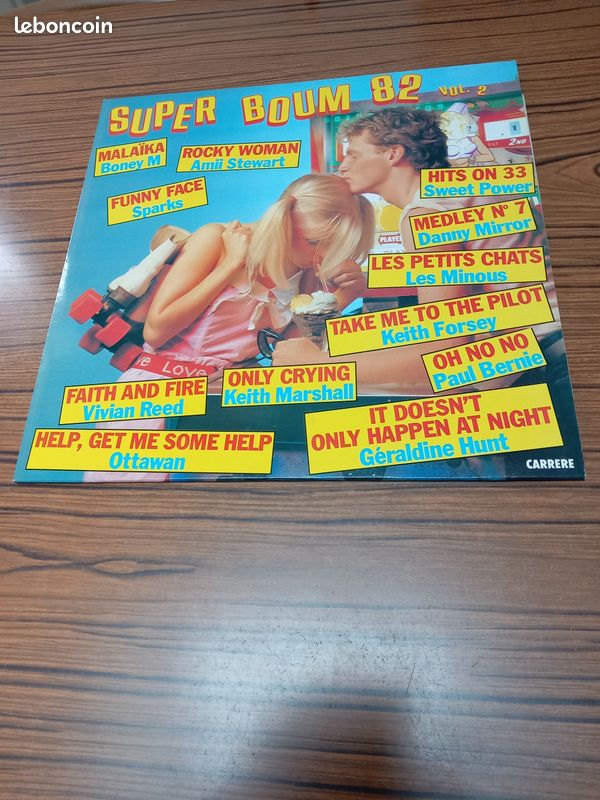 1 disque 33t super boum 82 très bon état (image 1)