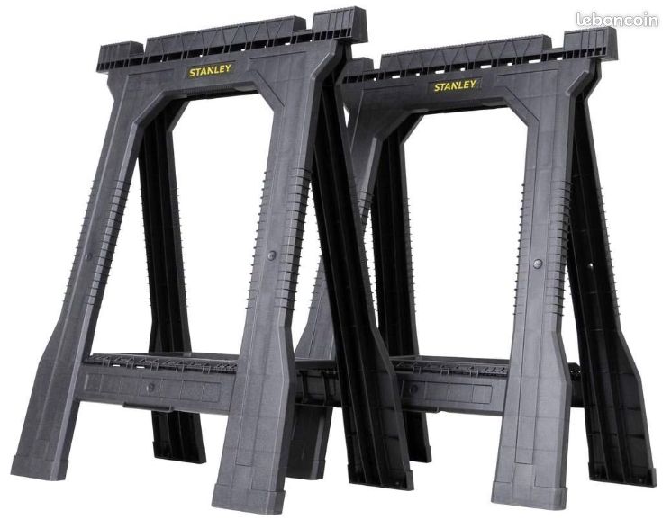 Tréteau pliable Stanley 362 kg par paire (image 1)