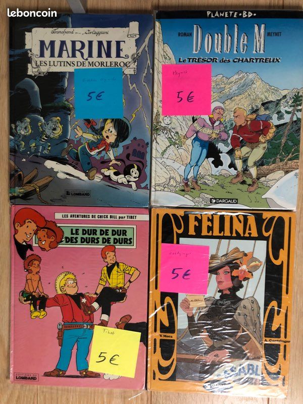 Lot numéro 4 de BD diverses, dont collectors, EO (image 1)