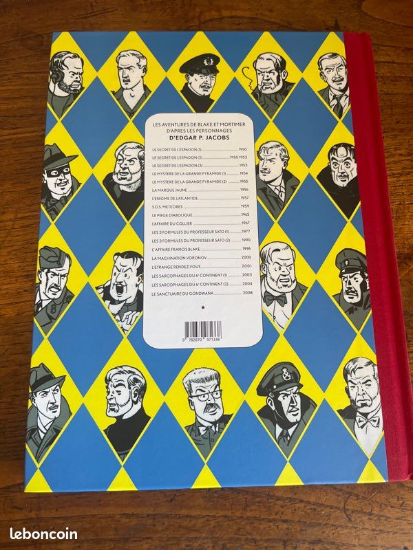 Bd Blake et mortimer, l étrange rendez vous édition toilée (image 2)