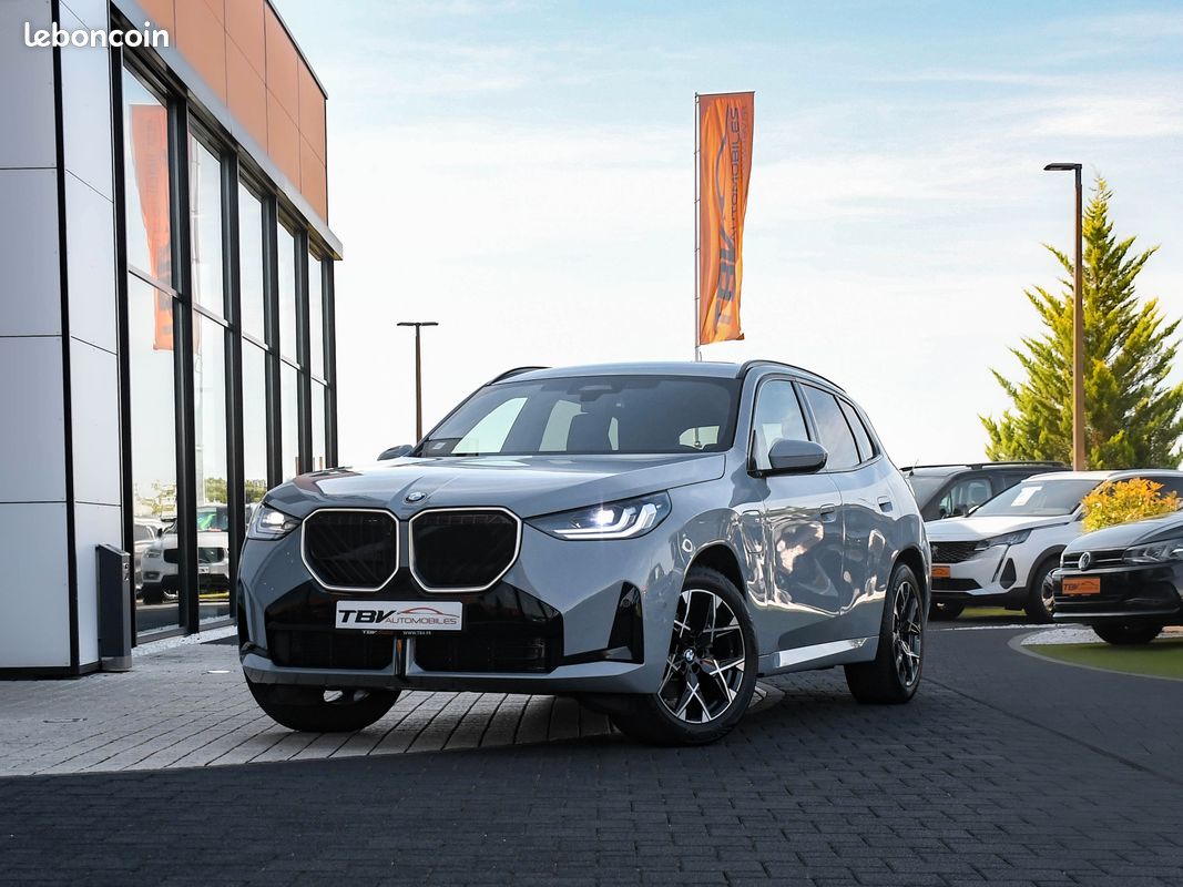 Bmw X3 (G45) XDRIVE 30e 299 CV TYPE M SPORT ACC HUD ICONIC GLOW CAMERA 360 CULL CUIR JANTES 19 ATTELAGE ELEC - 1ERE MAIN (image 1)