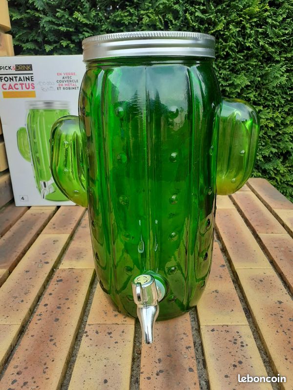 Fontaine a boisson forme cactus neuve (image 3)