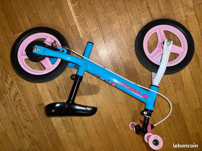 BTWIN runride 500 - draisienne rose et turquoise (image 2)