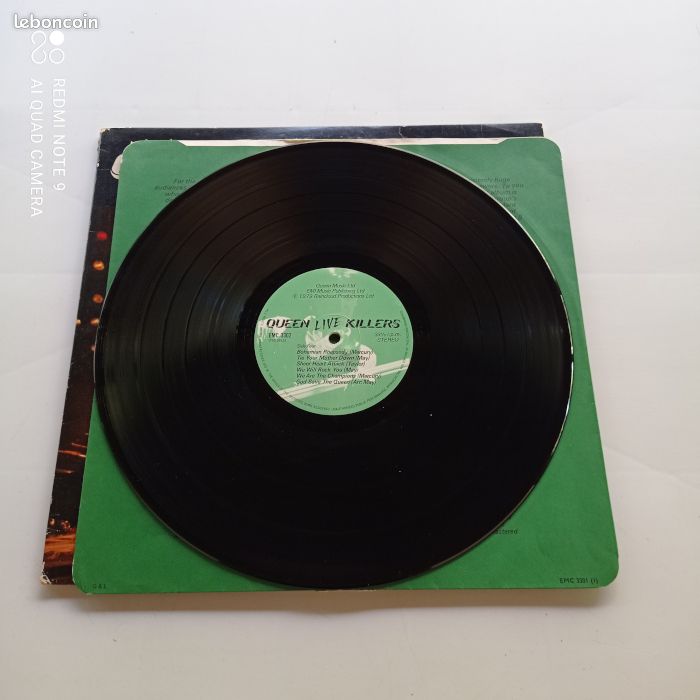Disque vinyle 33T - QUEEN - LIVE KILLERS - Hard Rock, Pop Rock, Arena Rock (image 2)