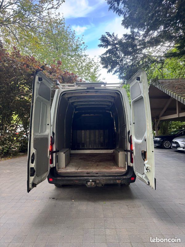 Renault master fgn trac l2h2 blue dci 135 2,3 dci grand confort - 14 991 ht - tva récupérable - galerie - attelage - sort de révision (image 5)