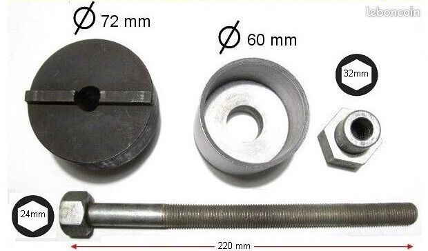 Outil De Démontage écrou D'extrémité De Cylindre D'entraînement 3860881 - Pour Volvo Penta 290 SP DP