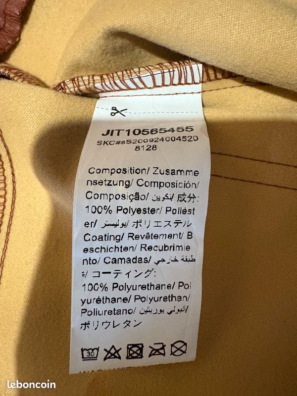 Pantalon simili cuir Shein (image 10)
