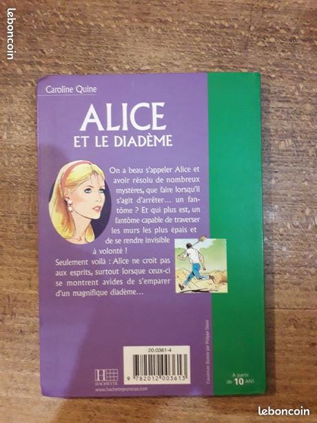 Alice et le diadème (Bibliothèque Verte) (image 2)