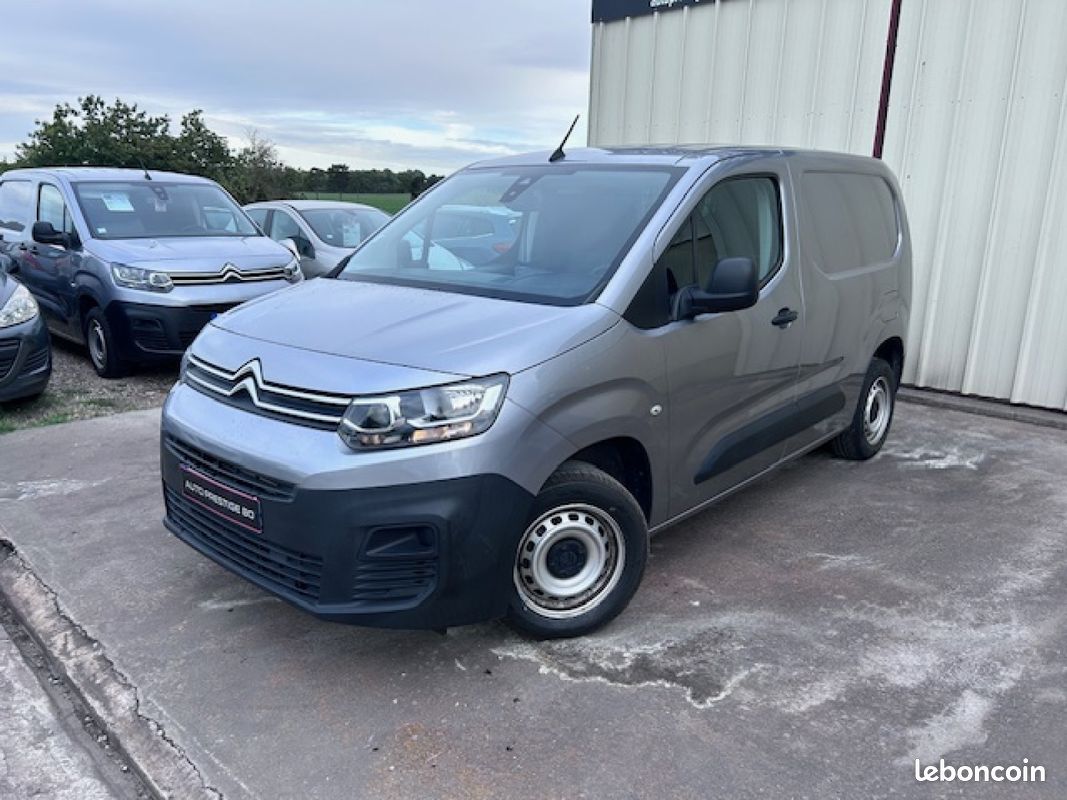 Citroen berlingo fourgon van m 650 1.5bluehdi 100cv control 53803km 08/2021 prix ttc (image 1)