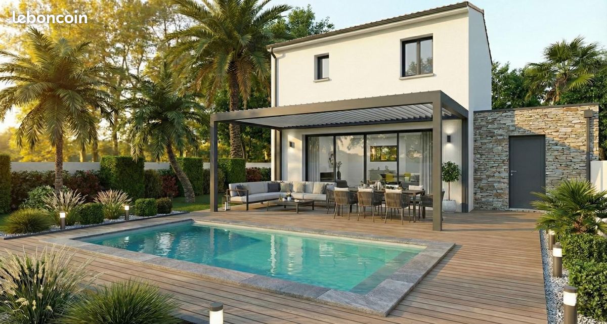 Maison 4 pièces 90 m² · à Saint-Mathieu-de-Tréviers · 90 m² · 284 700 €