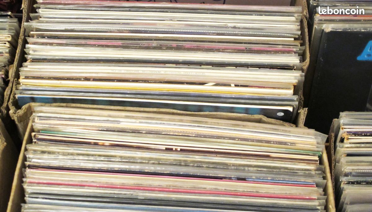 Vinyles -français francophone 2/3 de G-P prix divers (image 1)