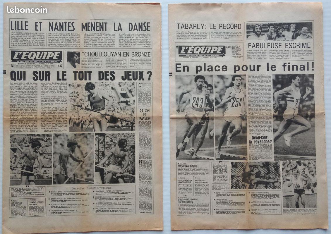 Jeux olympiques de moscou 1980 Banque de photographies et d’images à