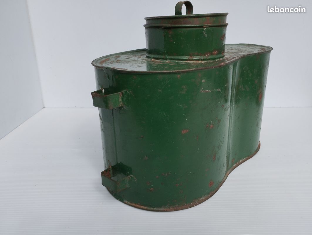 GOUGEONNIERE ANCIENNE EN Zinc/Article De Peche Ancien/Deco Originale EUR 37,00 - FR