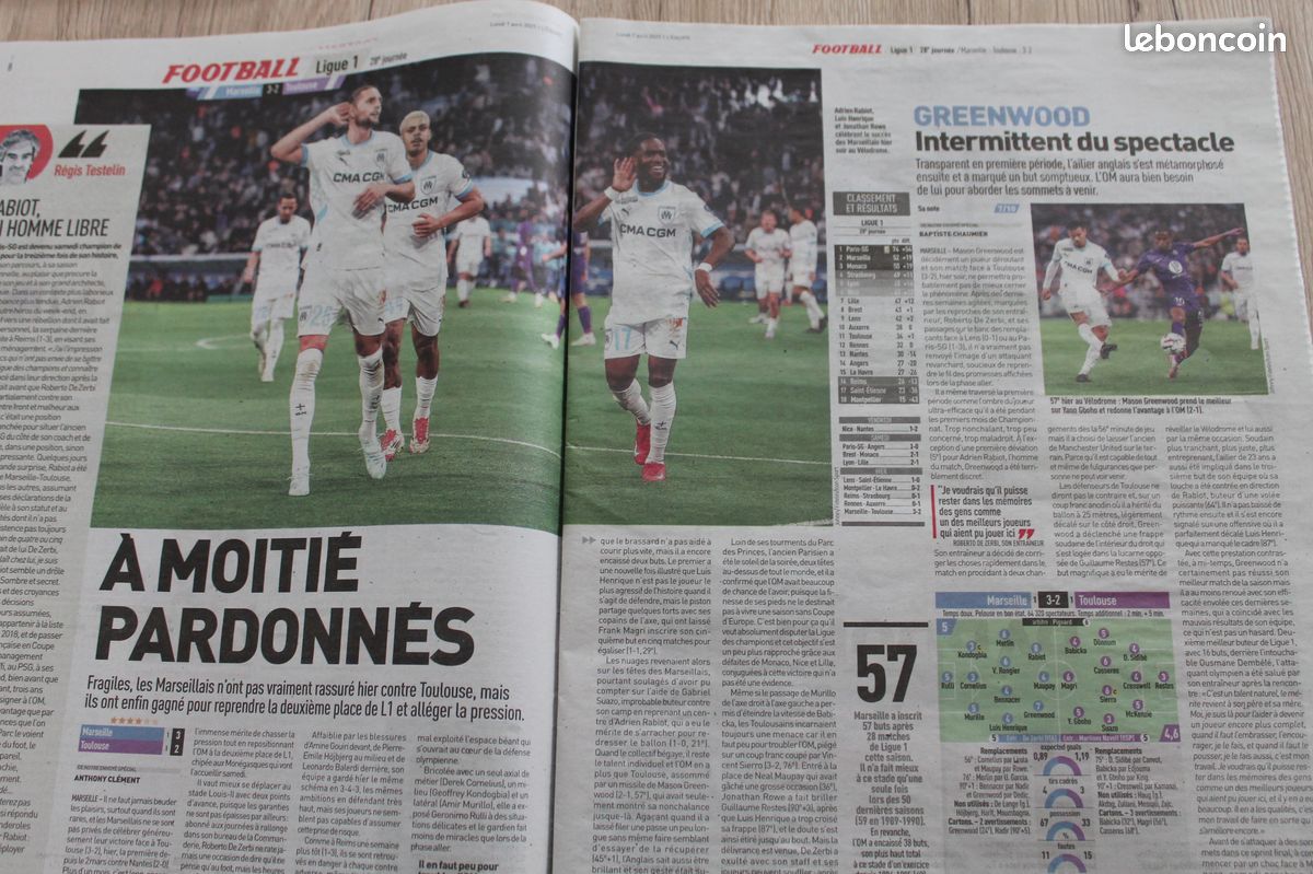L’Equipe du 7/4/2025 - LA REPONSE - Tadej Pogacar - Tour des Flandres - OM - (image 8)