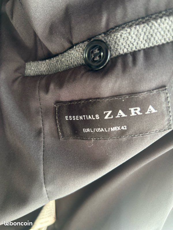 Veste Blazer grise Zara - taille 42 (image 7)