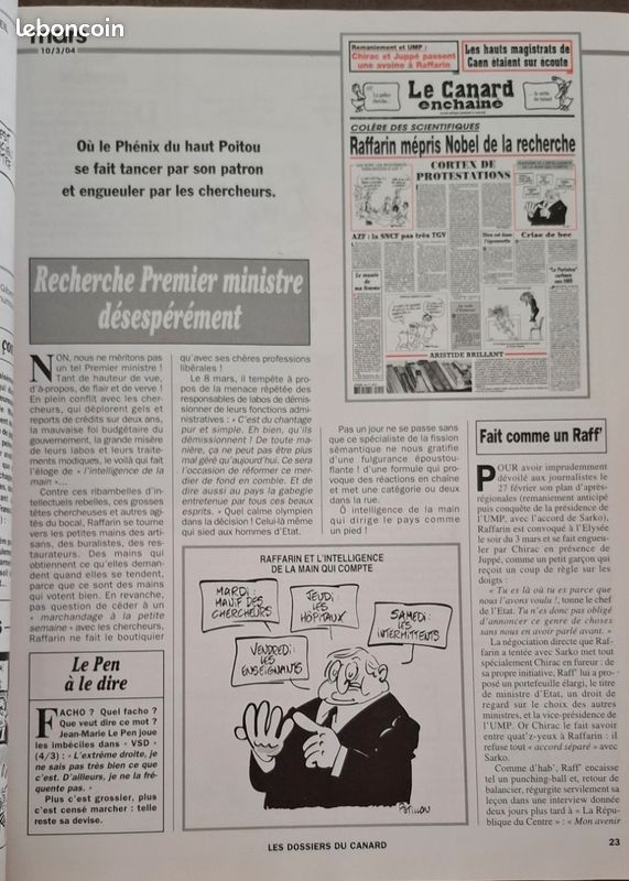 Le canard enchaîné : le grand bêtisier 2004-2005 (image 2)