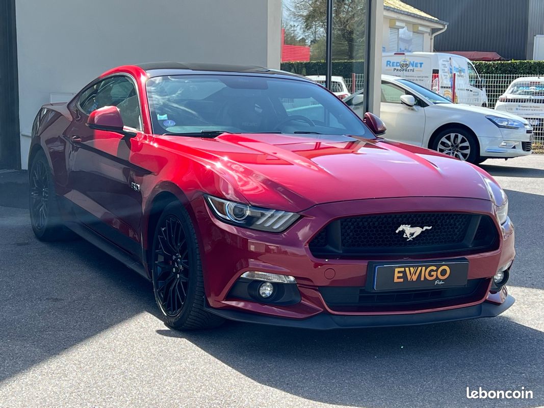 FORD MUSTANG COUPE 5.0 420 GT SIEGES RECARO / INT CUIR / ECHAPPEMENT SCORPIOn (image 11)