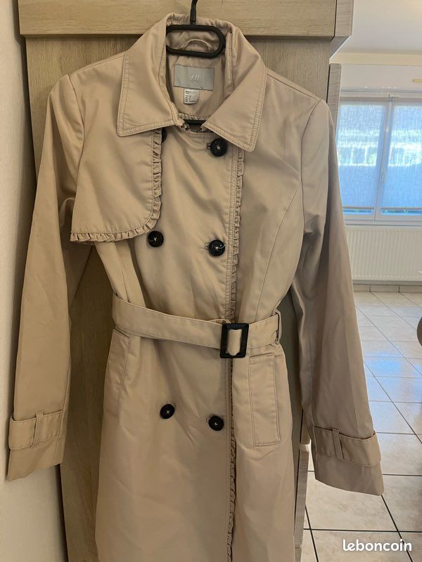 Ceinture Manteau Long Femme Hm Trench Femme H&M Vêtements