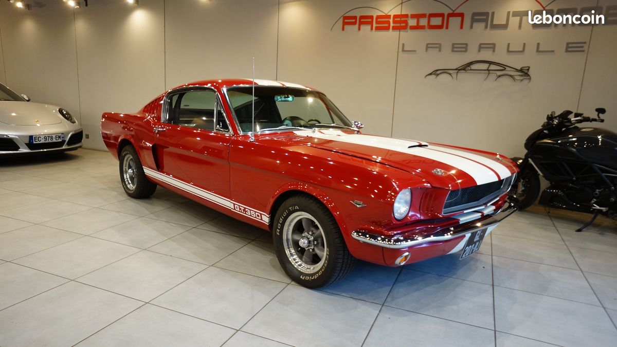 Ford Mustang Fastback V8-289ci, Clone GT350 Shelby, 07/1965 (image 1)