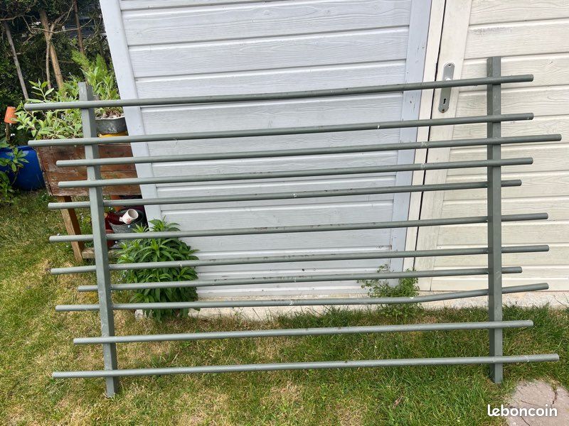 Barrière métal pour jardin panneau de clôture (image 1)