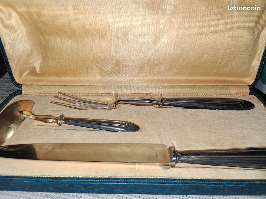 Coffret couvert en argent et fer forgé (image 3)