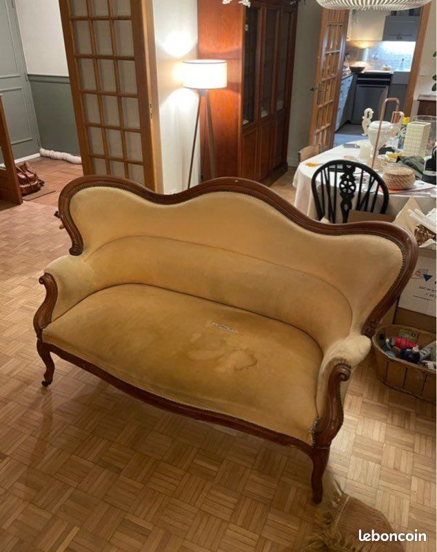 Banquette - Canapé ancien (image 1)