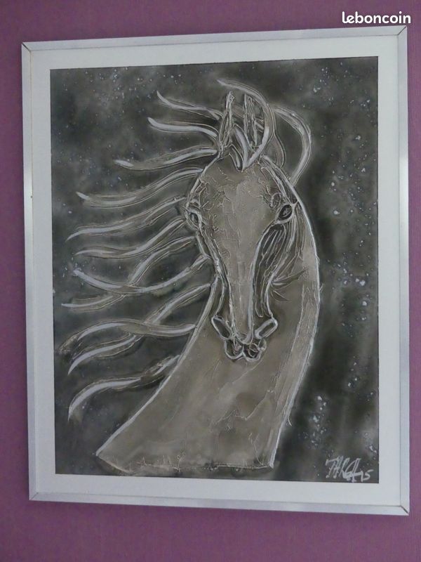 Vends cadre cheval (image 1)