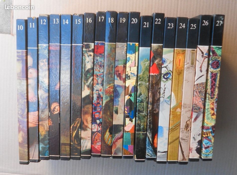 Lot 18 livres ancien 1965 1967 histoire générale de la peinture (image 2)
