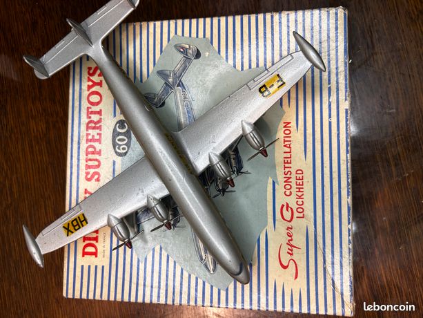 Dinky Supertoys Super Constellation Réf. 60C – Avion De Collection Boîte D'Origine