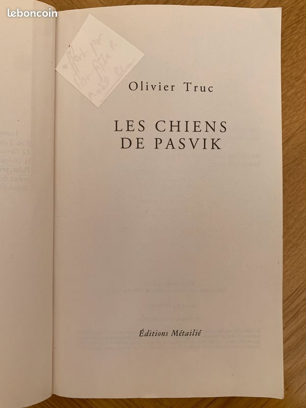 Livre ''Les chiens de Pasvik'', O. Truc 2021 (image 6)