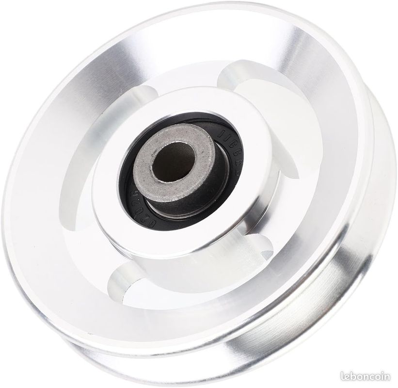 Poulie fitness aluminium 90 mm alésage 10,5 mm pour home gym 1081-SPO-4 (image 5)