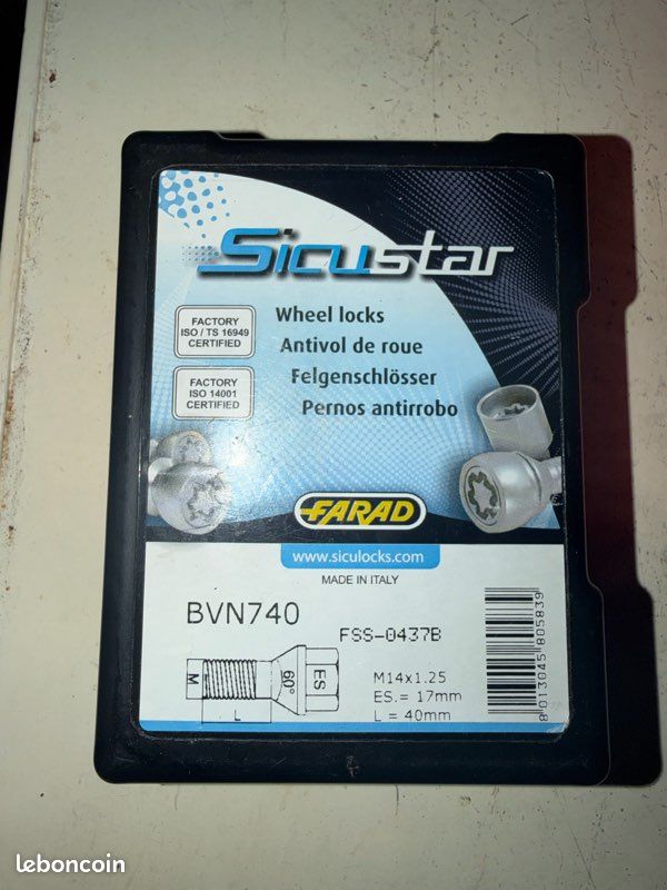 Kit complet élargisseurs de voie Eibach Pro-Spacer 5x112 / 66.5 mm + Boulonnerie & Antivols (image 3)