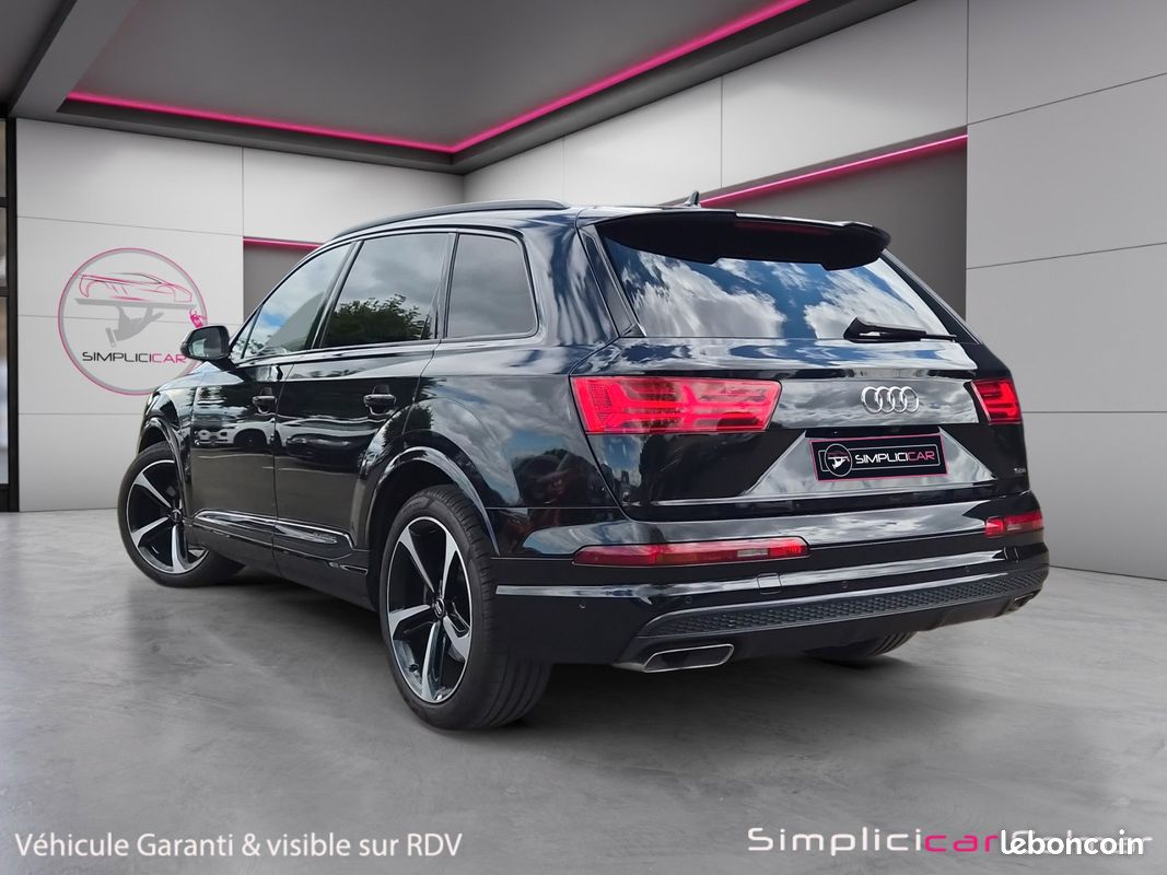 AUDI Q7 3.0 V6 TDI 272 Quattro 7pl Matrix Led 4 Roues Directrices ACC Garantie 12 Mois (image 3)