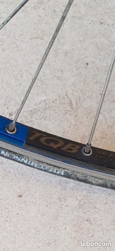 Paire De Roues Tubulaires 700c Vintage - Ambrosio Montréal X Shimano 36 Trous (Italie)