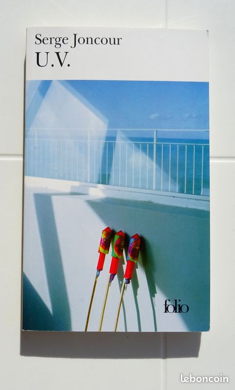 Serge JONCOUR - U.V. Folio Gallimard 2007 - Prix du Roman France Télévisions 2003 - Thriller - Suspense Huis-clos Mer été Adapté au cinéma îles Tension Vacances Famille - Manipulation (image 1)