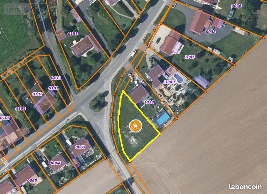 Terrain 898 m² · à Ribemont · 898 m² · 38 360 €