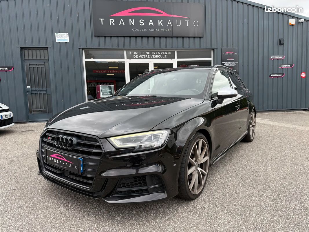 Audi S3 8v2 2.0 TFSI 310cv quattro Pack CARBON Noir panthere (image 1)