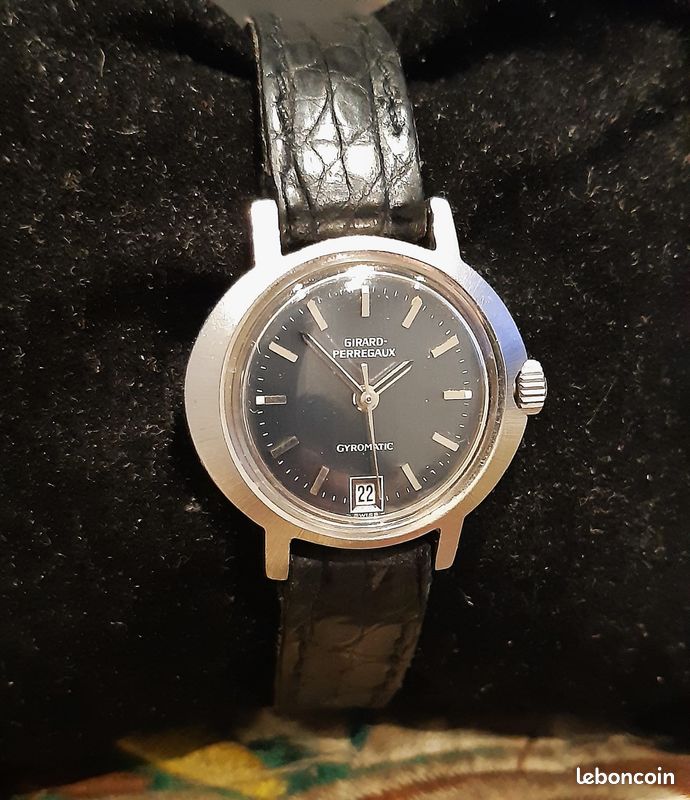 Montre Bracelet Vintage Femme Girard-Perregaux - Mouvement Mécanique - Pièces D’occasion - Balancier Fonctionnel